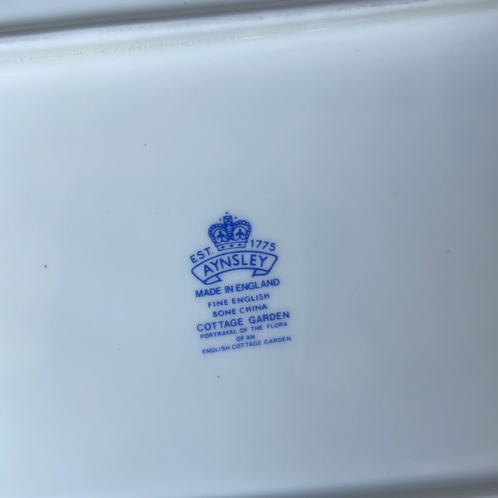 Aynsley tray/dish - Picture 3 of 3